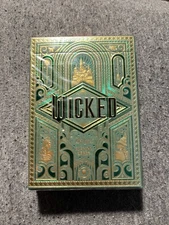 theory11 Wicked Premium Playing Cards, Poker Size Standard Index Brand New!