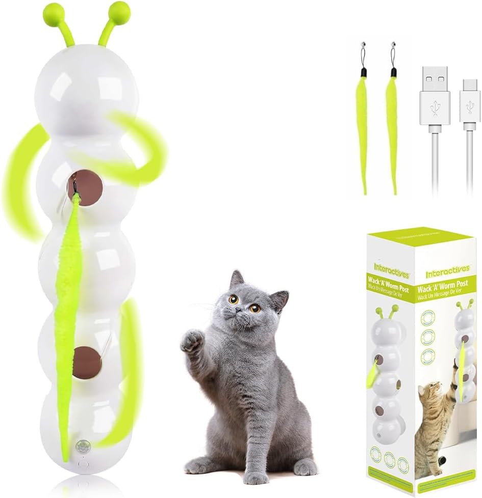 Gioco Interattivo Vermi per Gatti: Benessere e Agilità in Casa