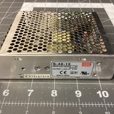 Mean Well S-40-15 Power Supply 15V   LBB38Y 