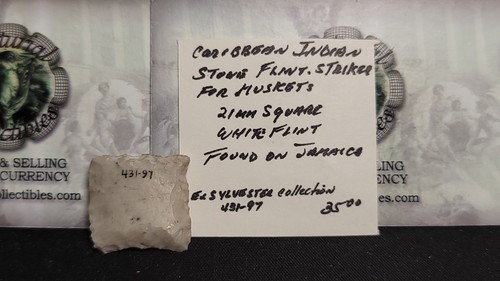 Caribbean Flint Musket Striker – Pirate Era Jamaica Find–Ex Sylvester Collection