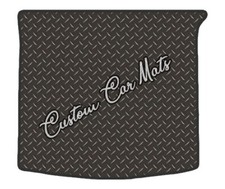 Ford Galaxy 2017 Onwards Tailored Black Rubber Car Boot Mat (When use 5-Seats )