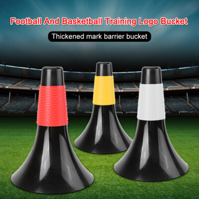 3pcs Agility Training Sport Cone 9 Inch Marker Cones Barrier for Soccer Football