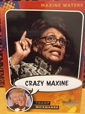 Maxine Waters NN4 2020 Decision 2020 Trump Nicknames - Crazy Maxine
