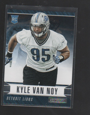 KYLE VAN NOY 2014 PANINI ROOKIE AND STARS ROOKIE CARD #161