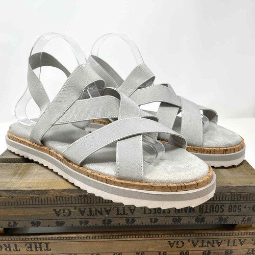 Sandalia B-52 by Bullboxer gris claro con correa talla 11 nueva - Imagen 4 de 12