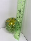 Vintage James Alex Yellow & Orange Flower and Multi Green Paperweight-Large — photo 6