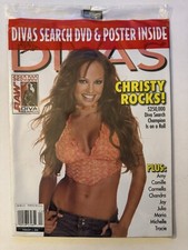 WWE Divas February 2005 SEALED with Divas Search DVD and Poster