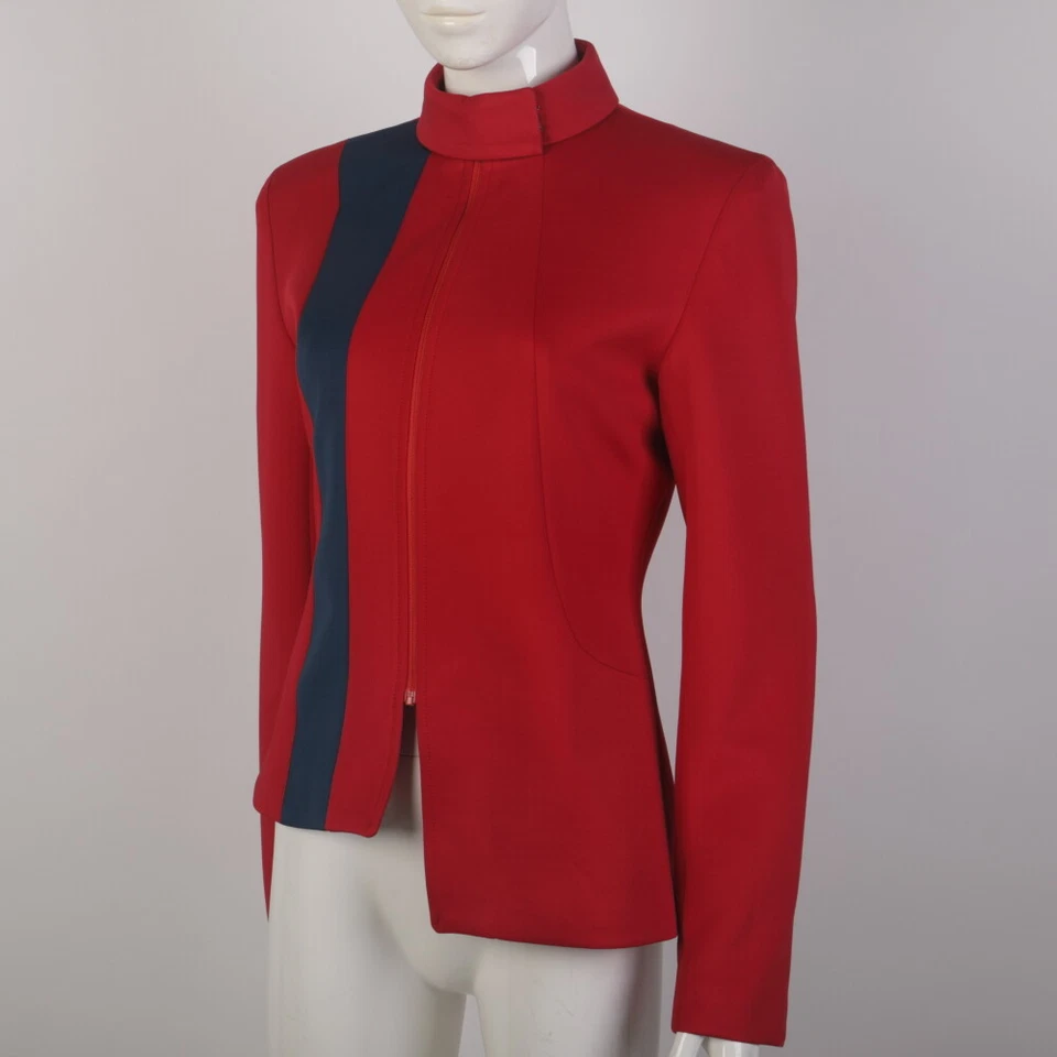 Para Cosplay Discovery 4 Uniformes de Flota Estelar Rojo Amarillo Azul Blanco Disfraces Femeninos Foto 4 de 4