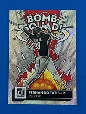 2022 Donruss Fernando Tatis Jr. Bomb Squad Silver Diamond Insert Card #BS-5