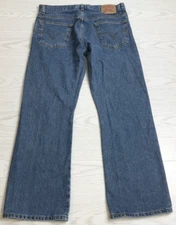 Vintage Levi’s 517 Jeans Mens 36x30 Blue Denim Bootcut Y2K Red Tab Cotton Cowboy