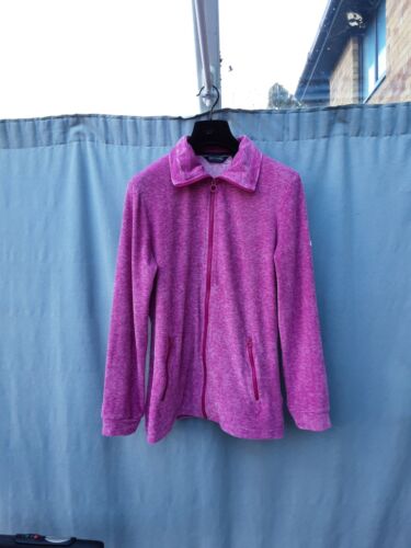 Regatta Pink Fleece Zip Up Jacket Size 14 New - Photo 1 sur 3