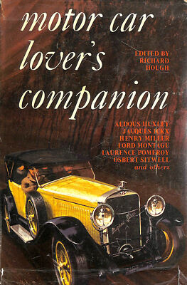 Motor Car Lover's Companion by Hough, Richard [Editor]