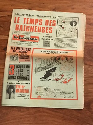 Journal le hérisson No. 1735 FROM 19 TO 25 JULY 1979
