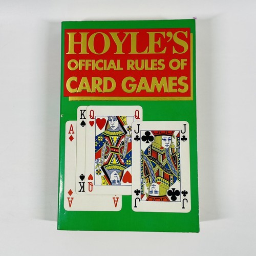 Hoyles Official Rules Of Card Games Including Instructions And