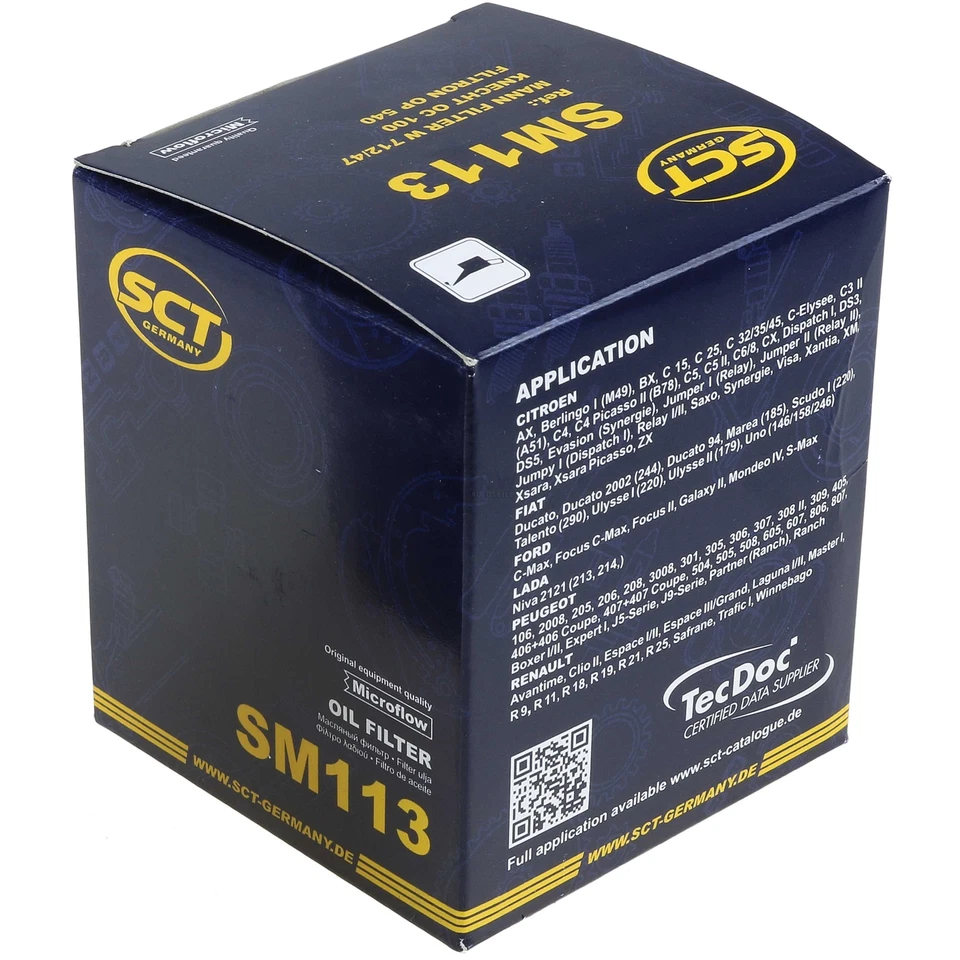 SCT Inspektionspaket Filtersatz für Peugeot 807 2.0 HDi 2.2 406 Citroën C8 C5 I - Bild 4 von 4