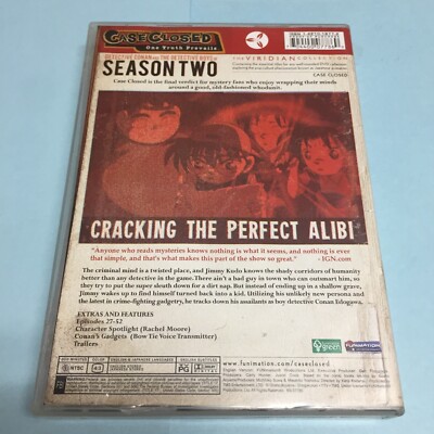 Case Closed Season 2 Two DVD Viridian Collection English