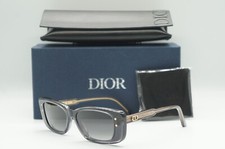 NEW CHRISTIAN DIOR DIORHIGHLIGHT S2I 45A1 GREY SMOKE AUTHENTIC SUNGLASSES 53-15