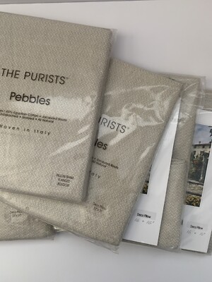 The Purists by SDH 5 Pebbles Deco Decorative Pillow Covers - Set Of Five Covers