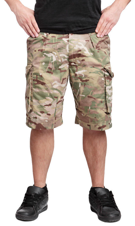 Genuine British Army Issue Surplus Multicam Combat Shorts MTP SAS Camo All Sizes