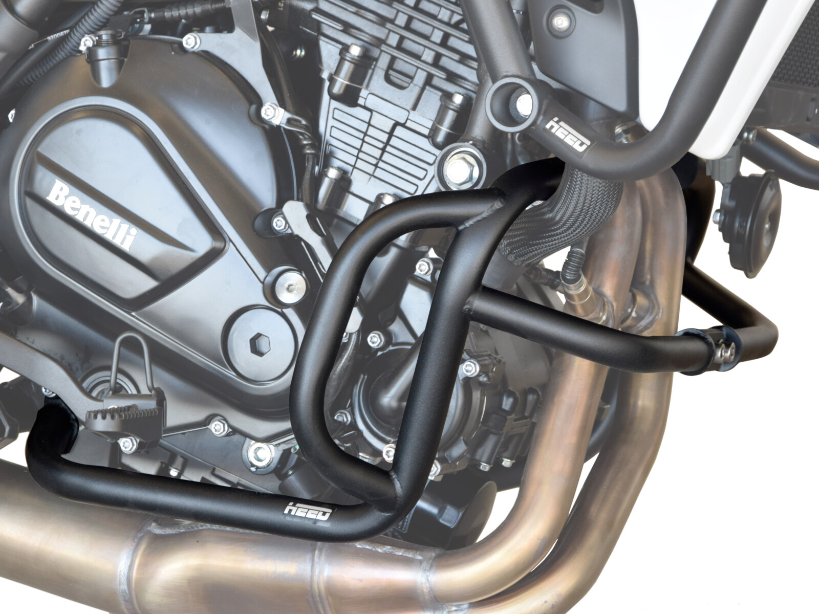 Paramotore HEED Per TRK 702/702X - Inferiori In Acciaio Verniciato Nero - Foto 8