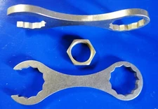 Stainless Steel Dillon Reloading Die Wrench for Dillon 1" Hex Lock Rings.