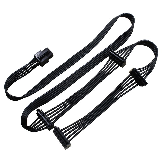 GPU 6Pin to 4 SATA Power Supply Cable for CORSAIR RM1000x RM650x RM550x Modular eBay