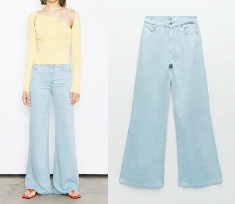 【新品】na.e ナエ　 Wide Loose Jeans S long Extra Wide Leg high-rise jeans in blue - Frame | Mytheresa
