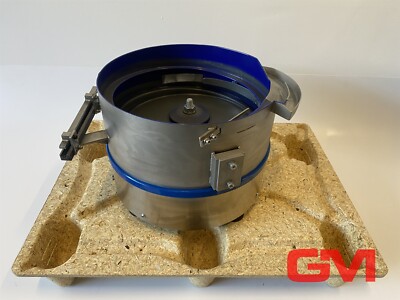 R+E Wendelförderer FE 40 R spiral conveyor Rütteltopf 230V leicht beschädigt