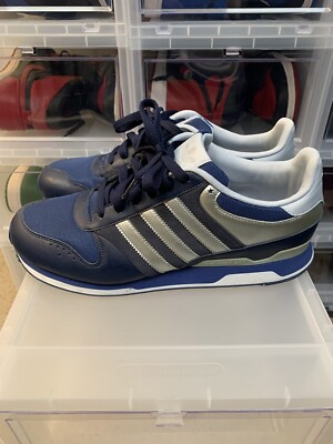 Adidas ZX blue silver mens size 11 2007 Great Condition | eBay
