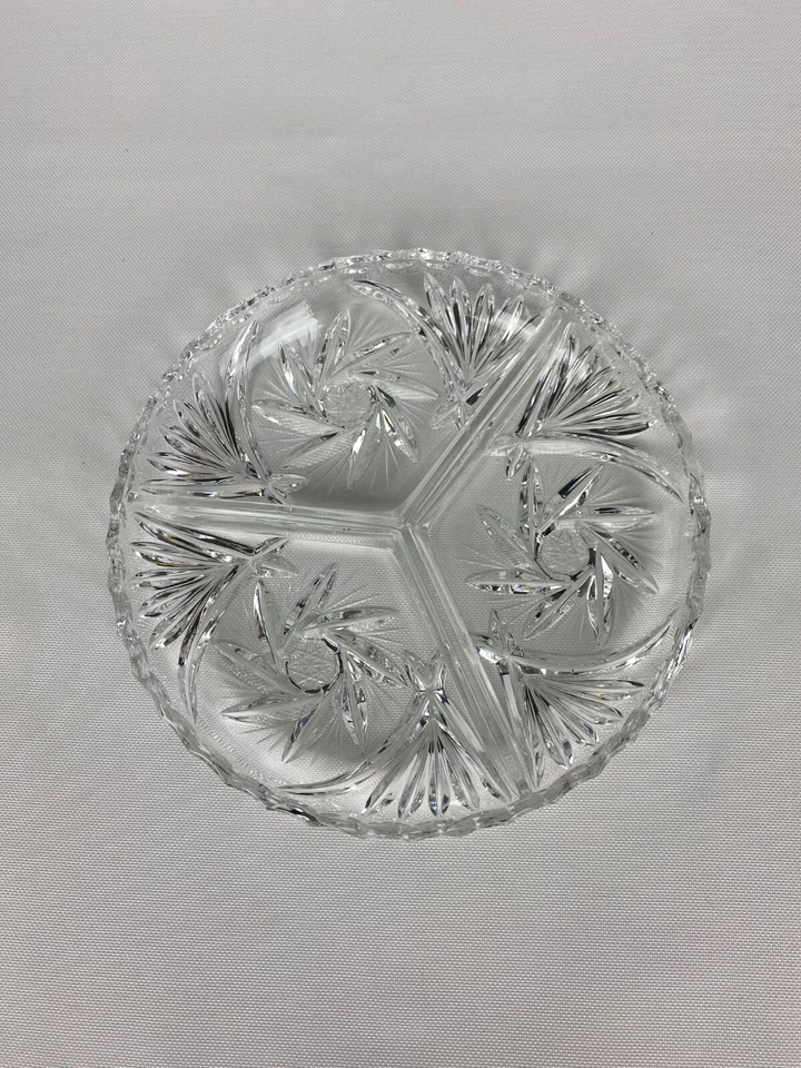 Assiette à compartiment pour apéritif en verre – Assiette apéritif - Photo 4/4