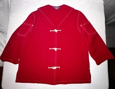 Vintage White Stage Gardening/Boating Top Women's ONE SIZE Mid Century Retro