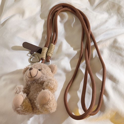 Cartoon Phone Clip Lanyard Women Fashion Crossbody Rope Gifts - Photo 3 sur 10