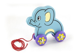 pull along elephant toy