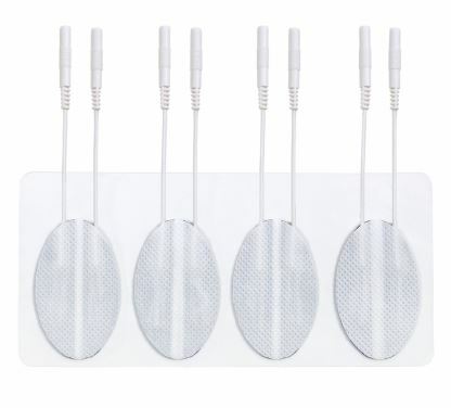 Tenscare E-CM3050 Reusable Face TENS Electrode Pads (Pack of 4)