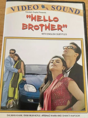 Hello Brother w/ English Subtitles DVD Salman Khan, Rani Mukherji Brand New