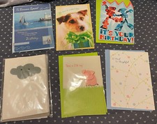 hallmark Greeting cards lot Of 6 get well happy birthday cope thanks new