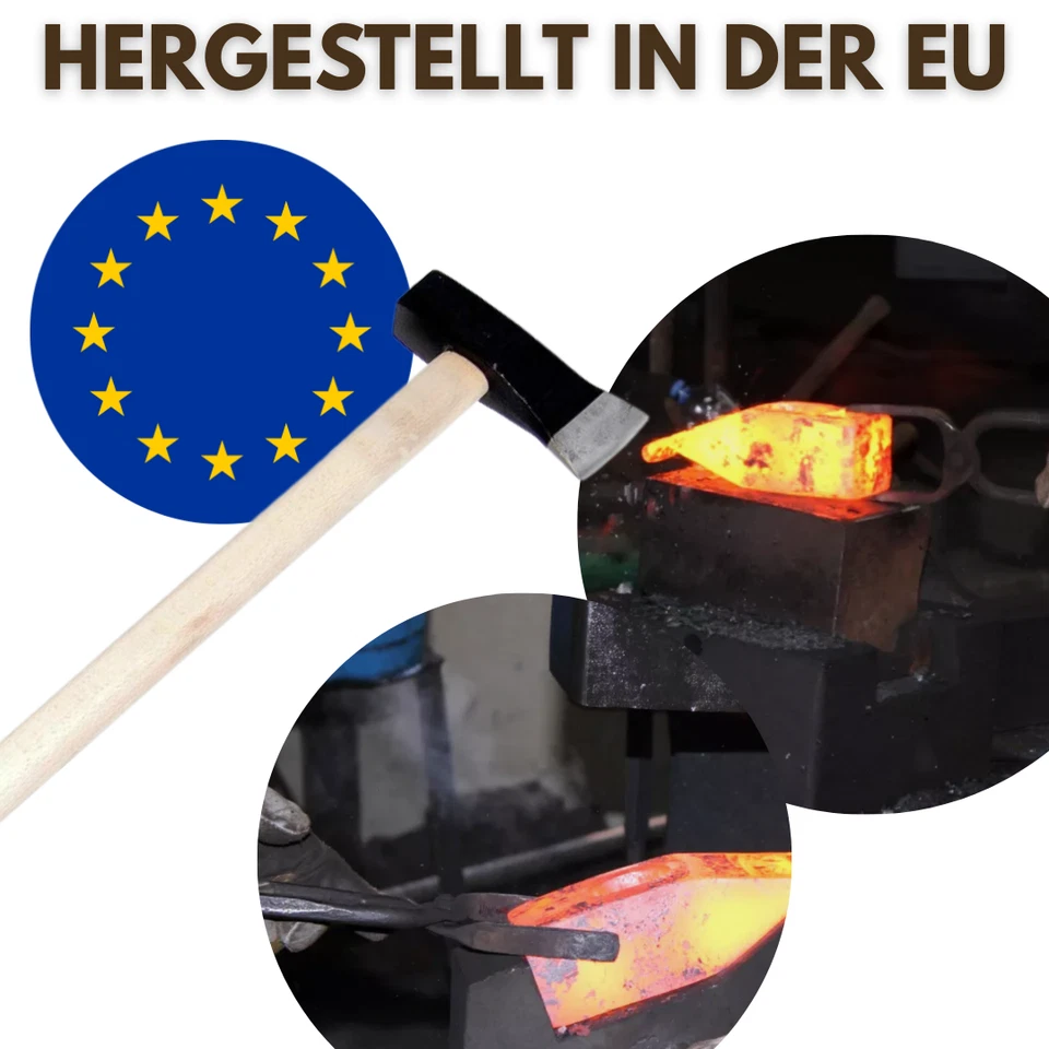 Axt Spaltaxt 2,5kg - 6kg Auswahl, Spalthammer Spalter Hammer Beil 2500g - 6000g - Bild 3 von 4