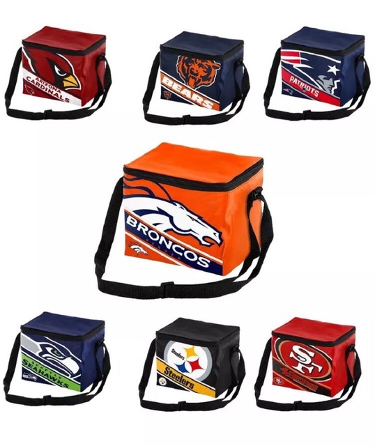 NFL Denver Broncos 2018 Lnsulated Lunch Bag Cooler 6pack100 Licensed