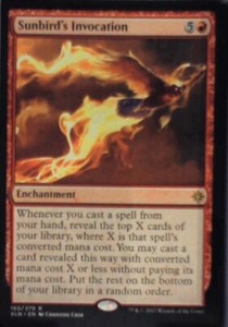 Sunbird's Invocation 165/279 Rare Ixalan MTG