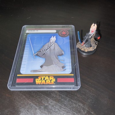 WOTC Star Wars Miniatures Revenge of the Sith Shaak Ti 19/60 with Card