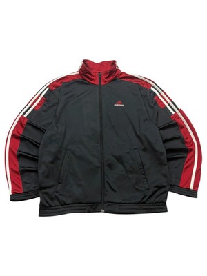 Adidas Y2K Backprint Vintage Trackjacket   Schwarz/Rot