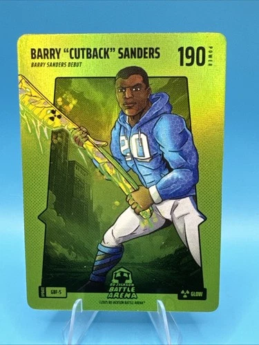 Bo Jackson Battle Arena Barry Cutback Sanders Glow Gbf-5 190 Battlefoil