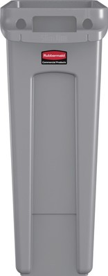 RUBBERMAID FG354060GRAY Wertstoffsammler  87 l H762xB279xT558mm grau mit Lüftung