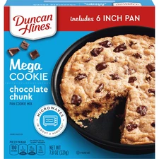 MEGA Cookie Chocolate Chunk Pan Cookie Mix, Halloween Cookies, 7.8 Oz.