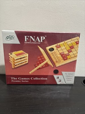Vintage New Sealed Pin International FNAP Wood Board Game Super Rare Heirloom