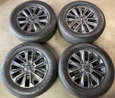 2025 Toyota Land Cruiser Factory 20 Wheels Tires Lug Nuts OEM Rims Yokohama Tund