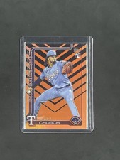 2025 Topps Update Series - Marc Church rookie Holiday Orange & Black Foil (RC)