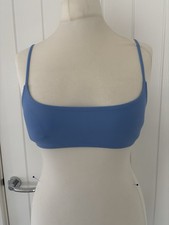 Image of JACK WILLS WOMENS BLUE BIKINI TOP SIZE UK 10 BNWOT