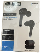 Altec Lansing Fusion Truely Wireless Earphones Bluetooth 12 Hours Play Time