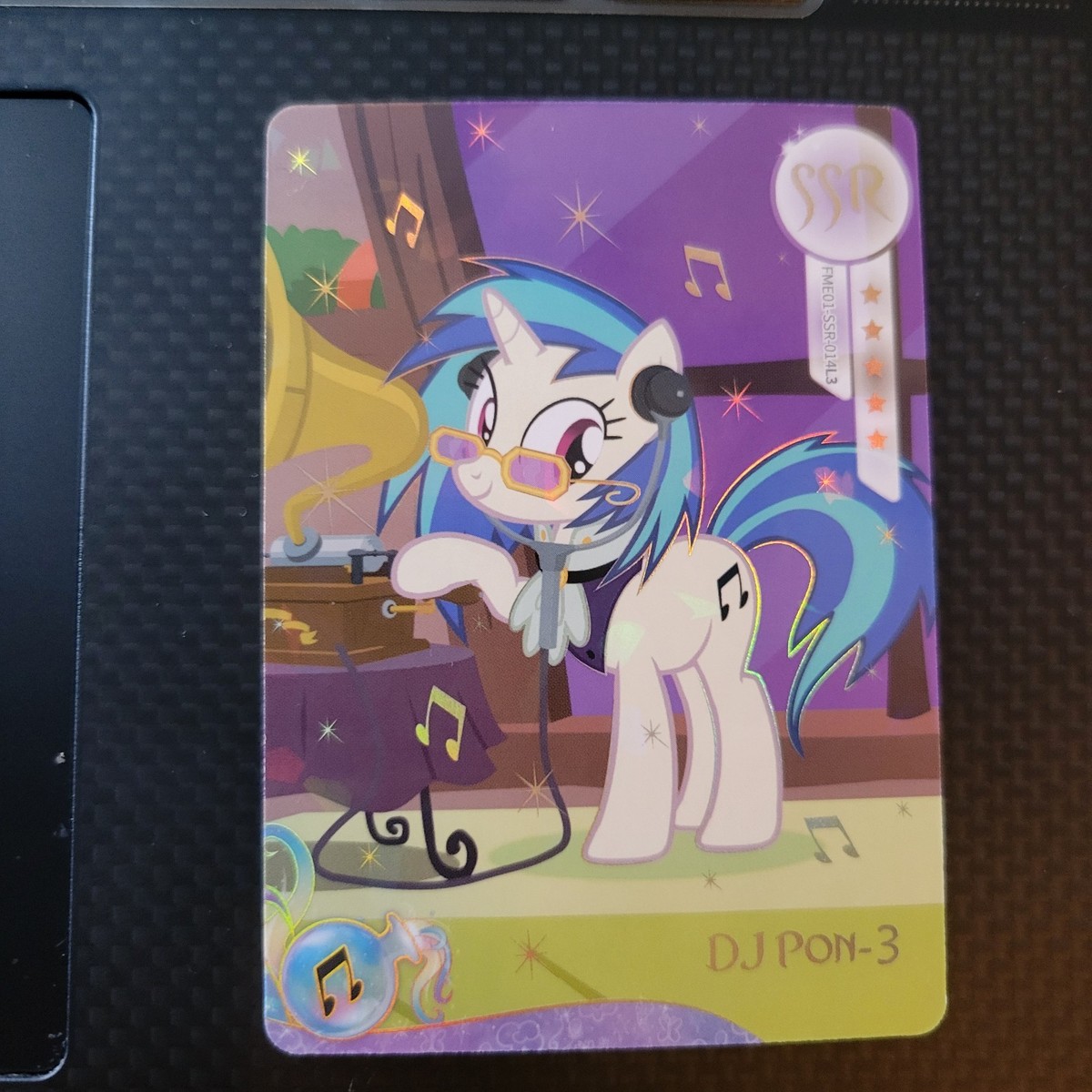 MY LITTLE PONY プロモーションカード FME01-SSR-015 Kayou My Little Pony Card English SSR DJ Pon-3 | eBay